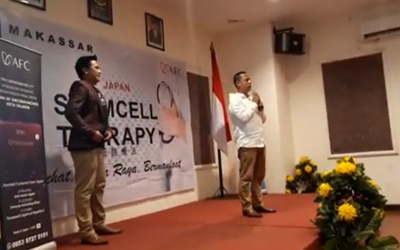 Dr. Ibrahim Linta telah menggunakan AFC untuk menyembuhkan diabetes bapa dan pesakit kanser payudara.
